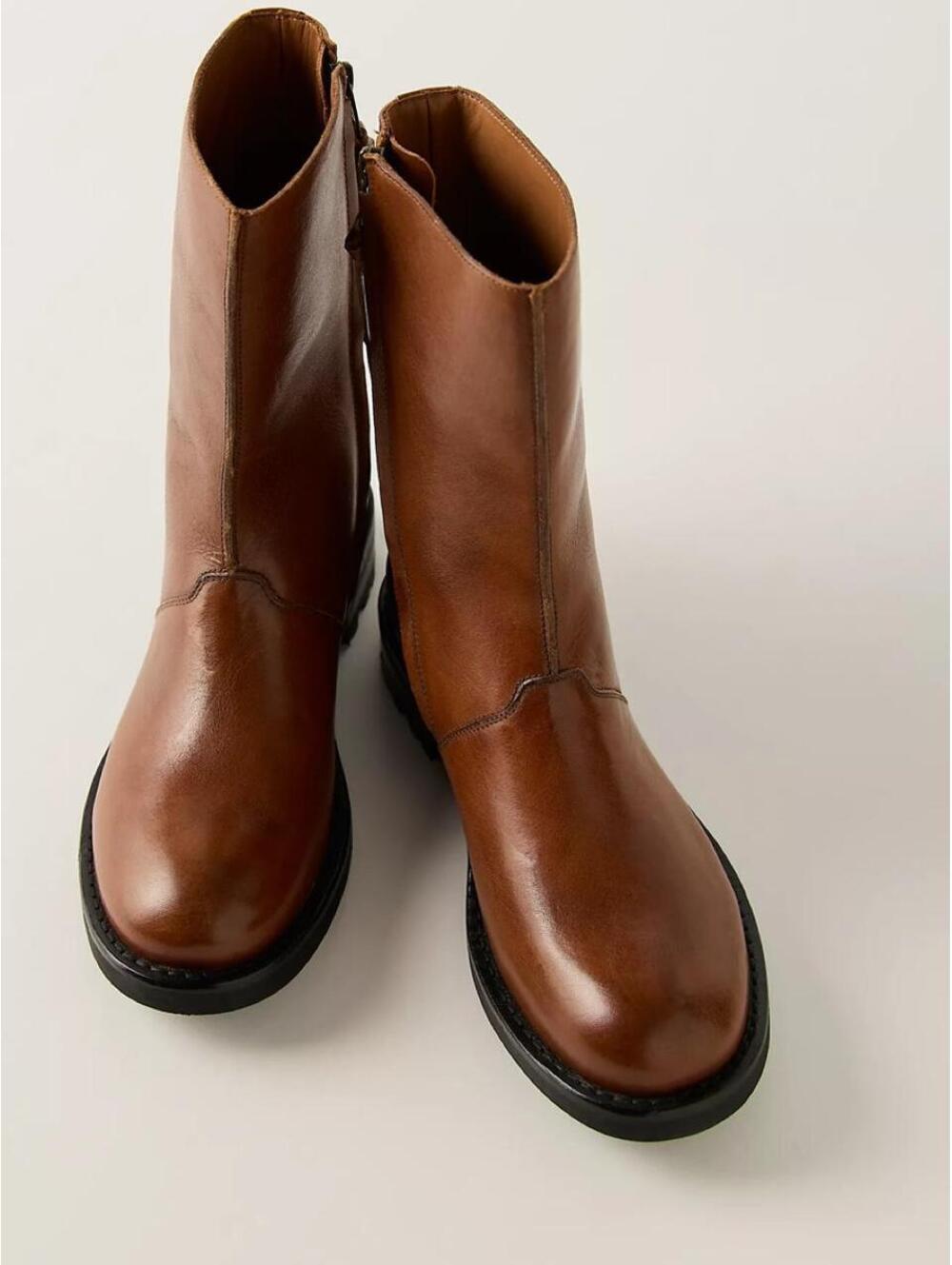 FREE PEOPLE Bailey Mid Calf Boots